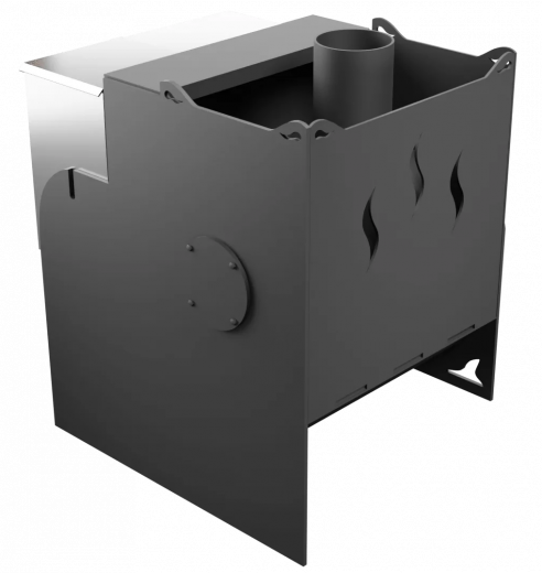 Печь Горыныч Мини, каменка с левой стороны фото в Уфе